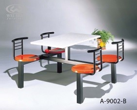 Fast Food Table Chair - Cafeteria A9002B