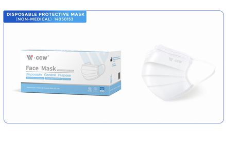 Disposable protective mask