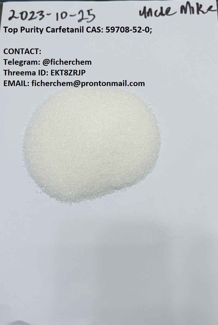 Pure Carfentanil for sale, CAS:59708-52-0; (Telegram: @ficherchem)