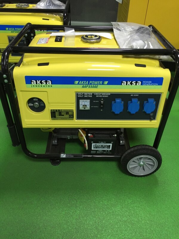 5.5 kVA Aksa Portable Generator - AAP 5500E