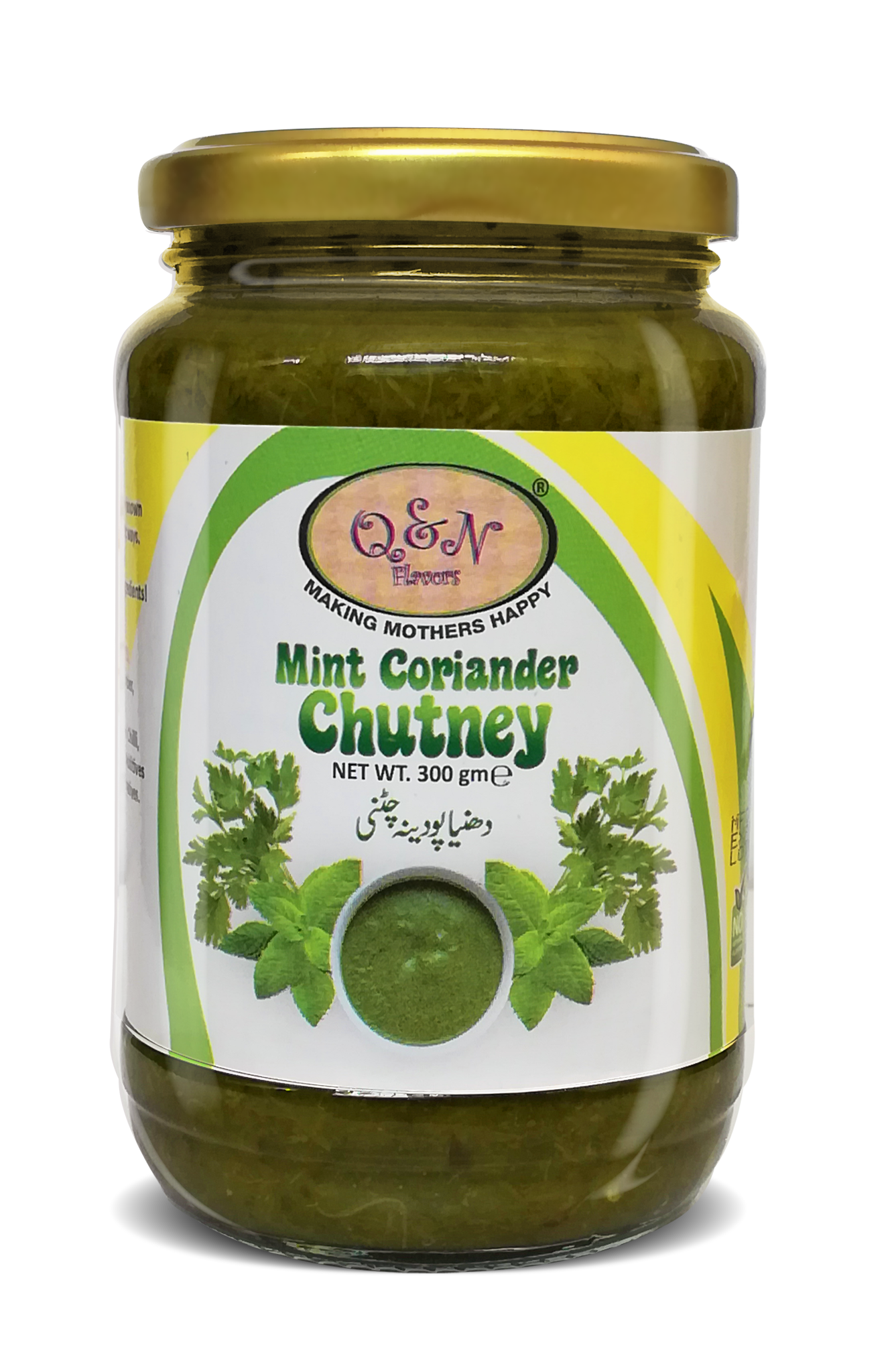 Mint Coriander Chutney 300gm (دھنیا پودینہ کی چھٹنی 300 گرام)