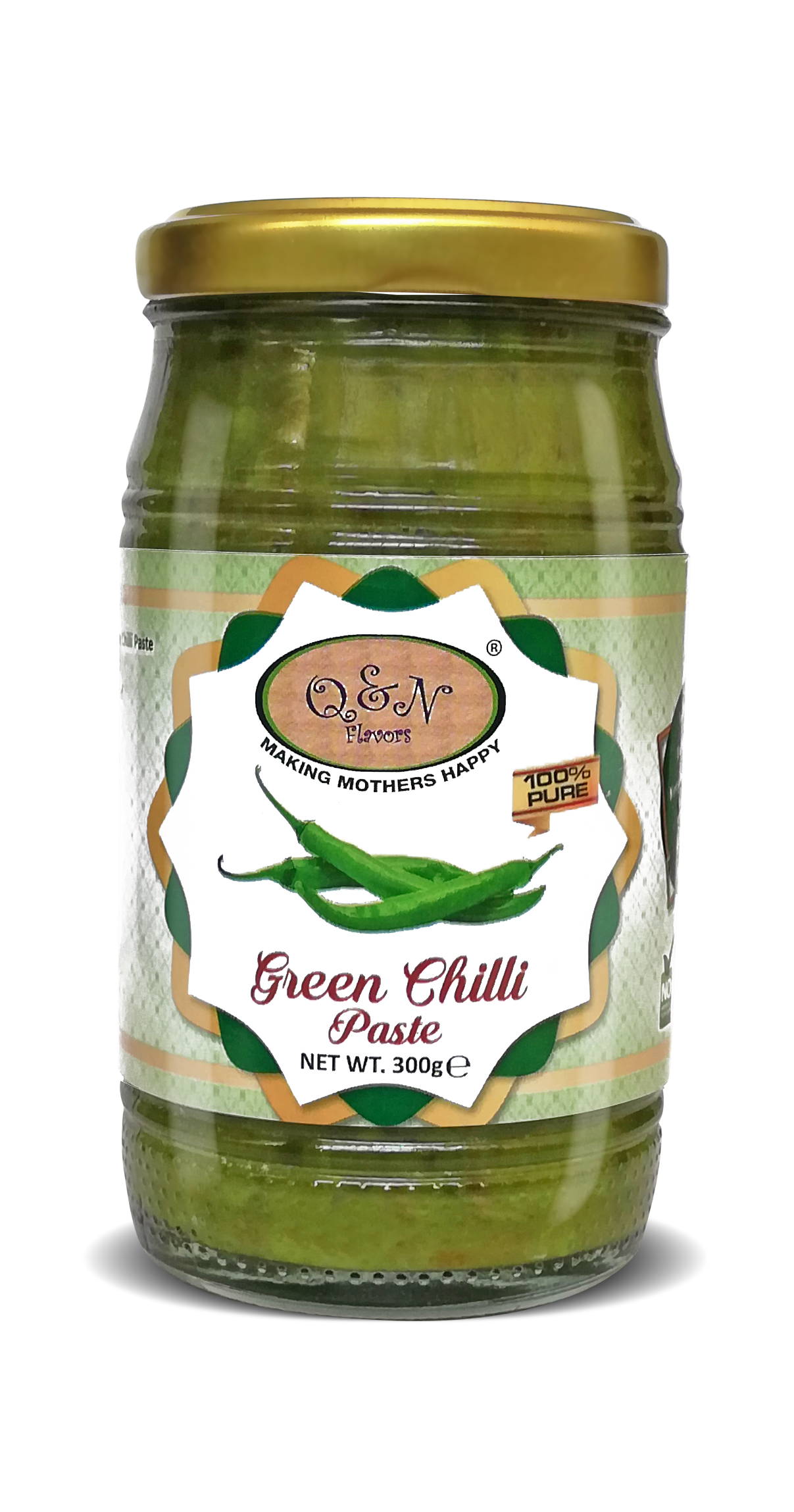 Green Chilli Paste 300gm (ہری مرچ پیسٹ 300 گرام)