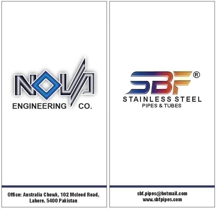 Nova Engineering CO/SBF Stainless Steel Pipe