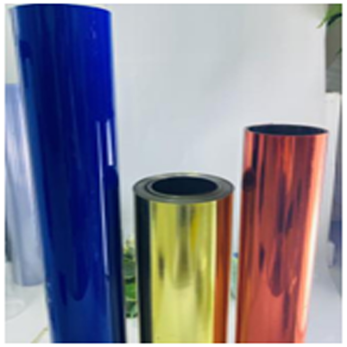 PVC transparent colored rigid sheet films for packing