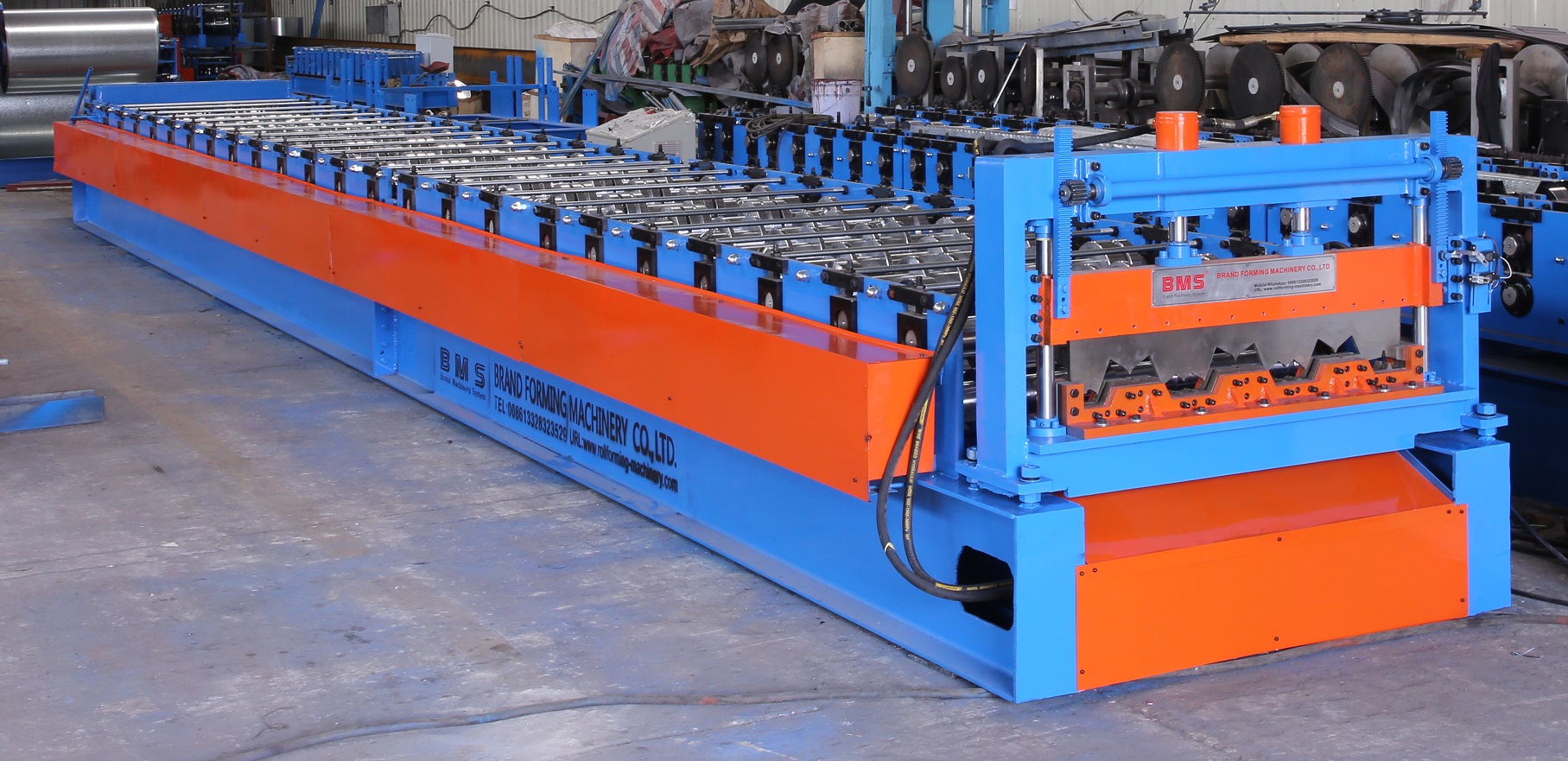 YX76-960 Floor Decking Roll Forming Machine