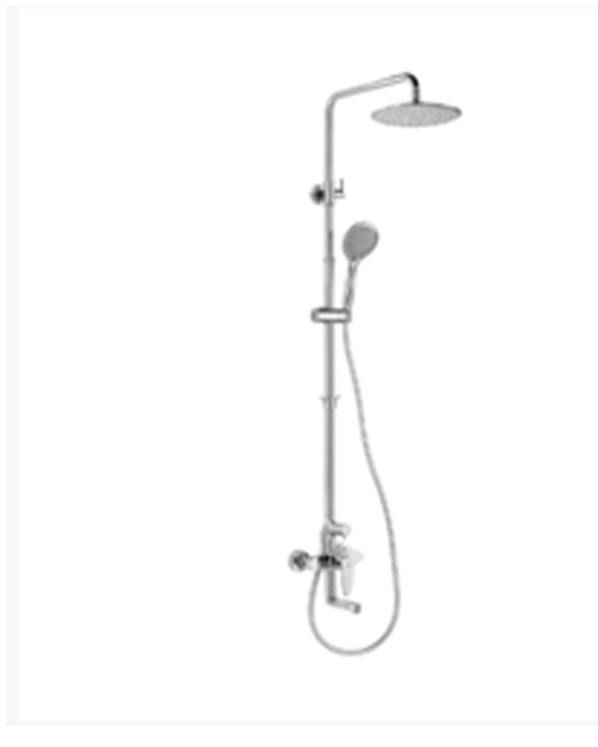 Trifunctional shower