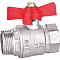 female-male brass ball valve