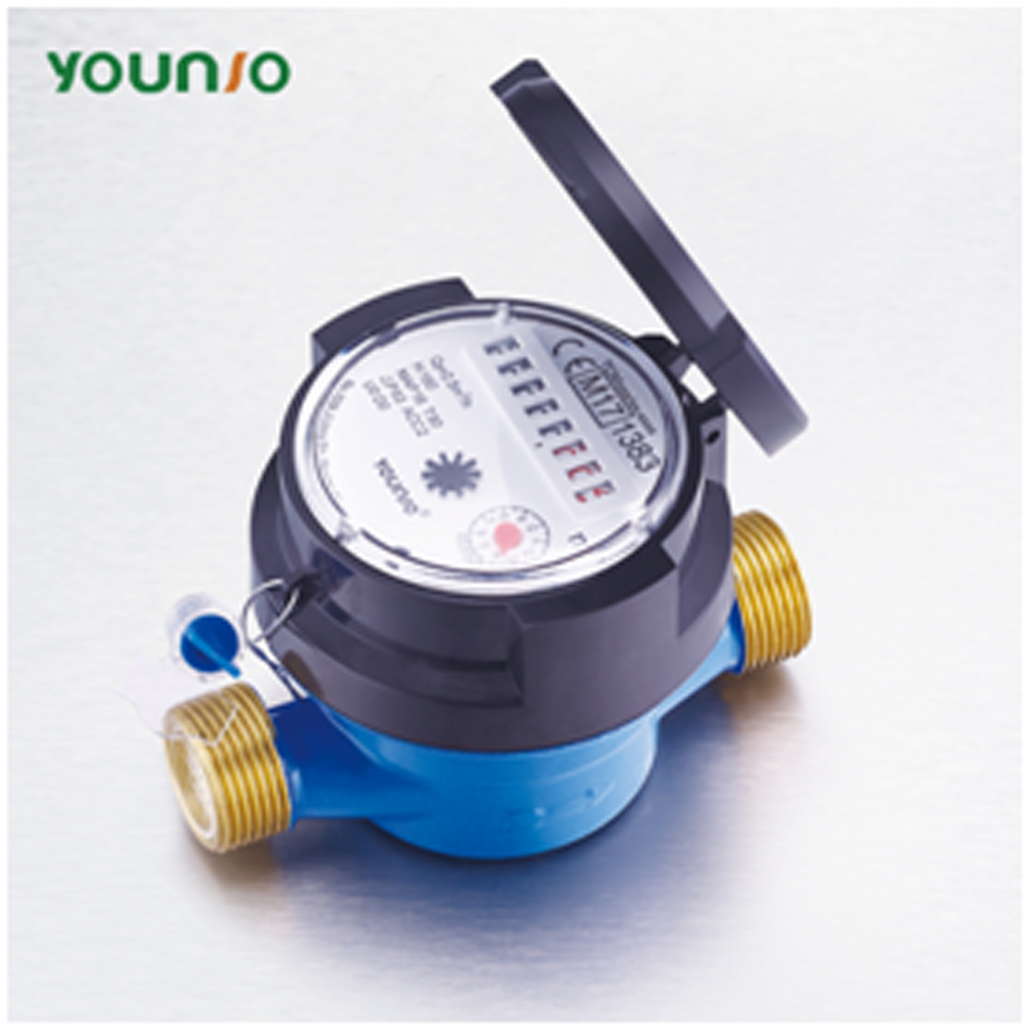 Single-jet water meter