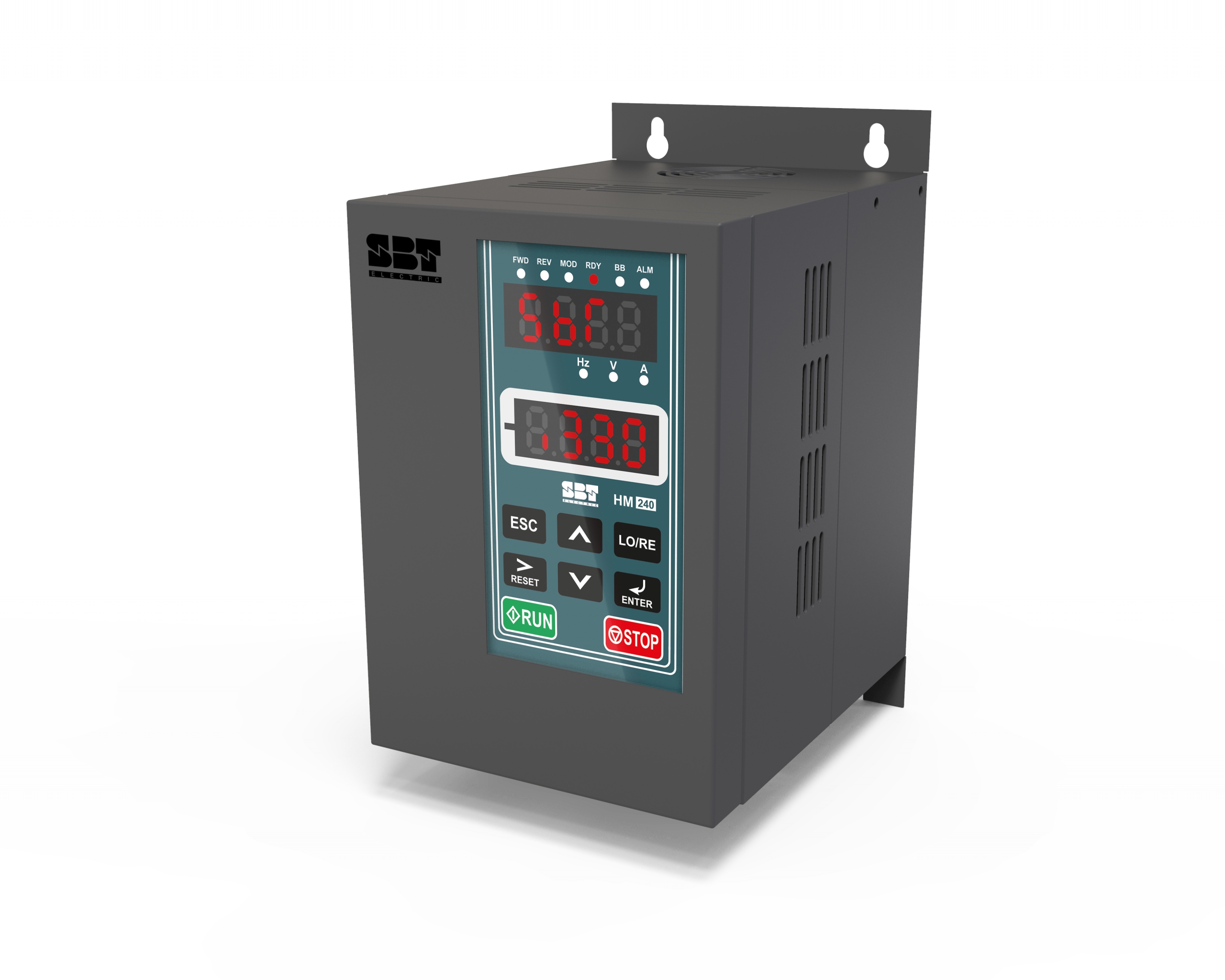 Three-phase industrial electric motor drive with a power of 1.5 kW, model SBT-I330