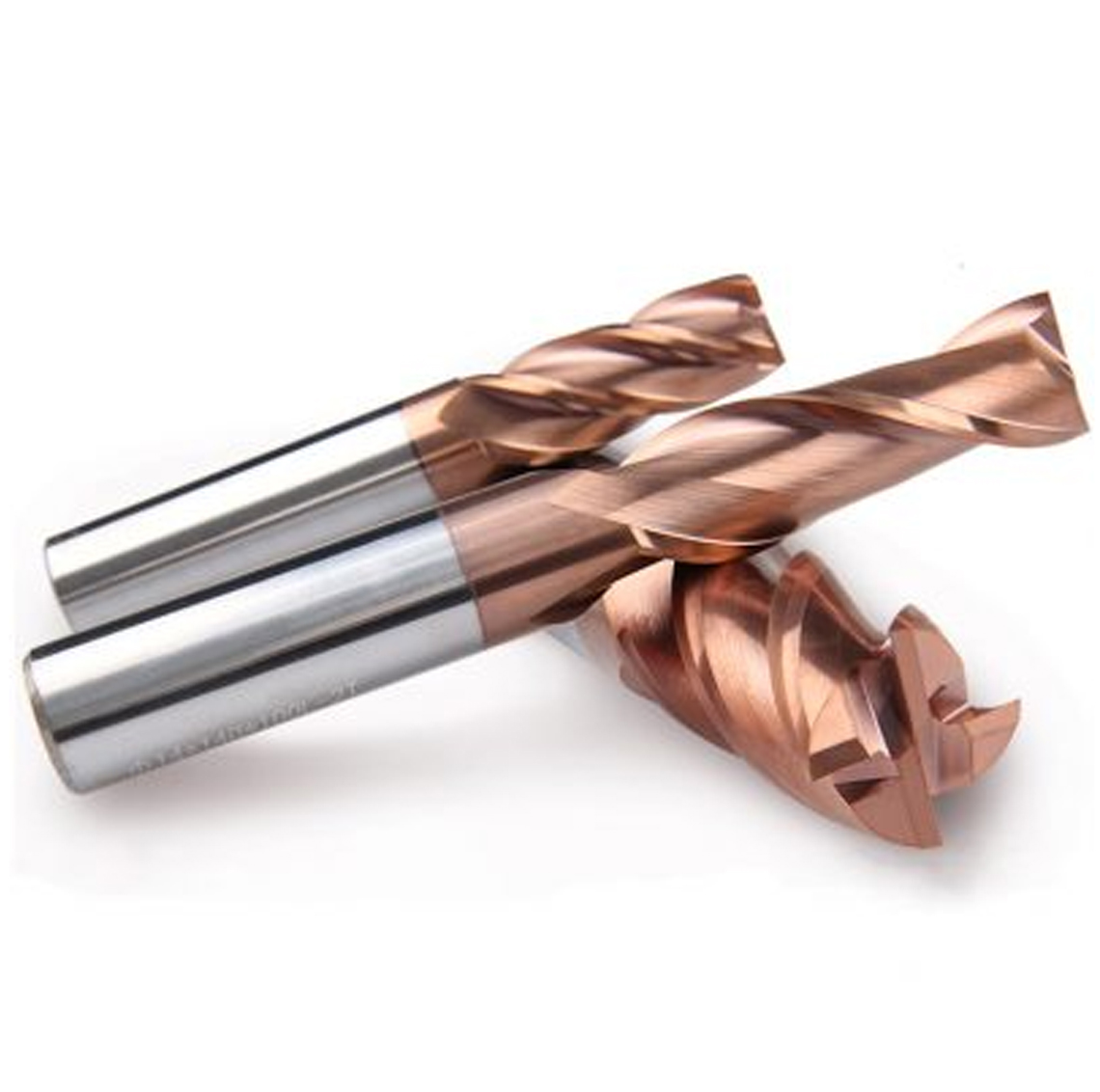 Tungsten carbide end mills