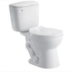 Jet-siphonic two piece toilet