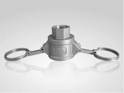 Stainless steel two piece ball valve