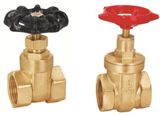 brass gate valve